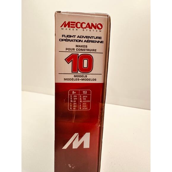 Meccano Maker System Flight Adventure Makes 10 Models 8+Yrs NIB - Picture 6 of 6